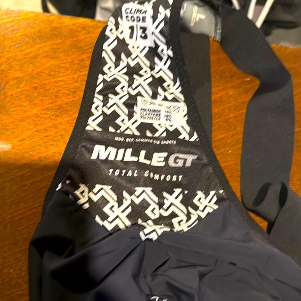 ASSOS Mille GT Clima Code 1/3 Total Comfort bib shorts. 
Size Large
NWOT